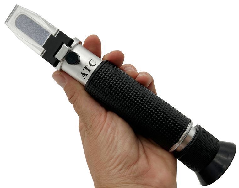 Photo Alcohol refractometer 0&ndash;80% ATC precision meter tester PROTESTER OPHR0080 OPHR0080,