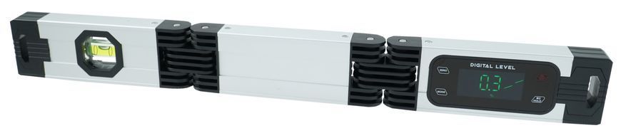 Photo Electronic digital level 600 mm foldable magnetic 3-section PROTESTER 5521-3 5521-3,