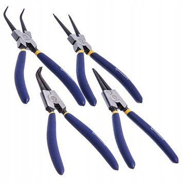 Photo Snap ring pliers set (internal/external) 4 pcs STANDART SCP0407 SCP0407,