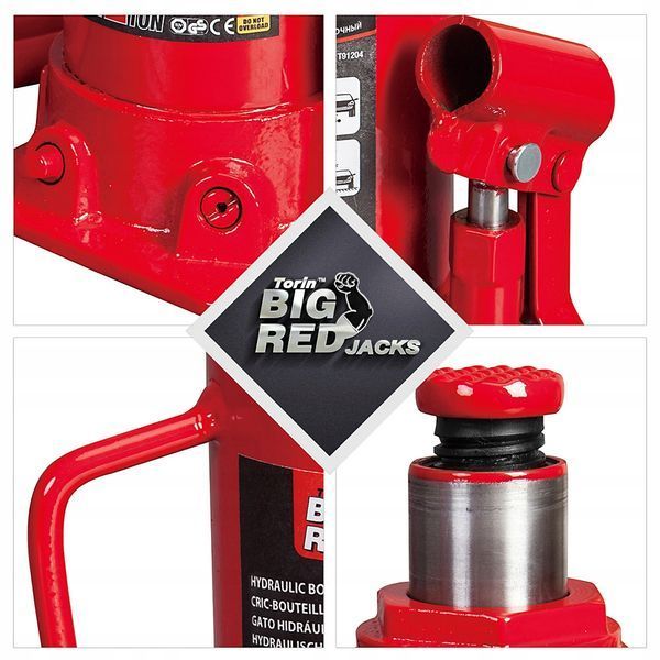 Photo Hydraulic bottle jack 32 T 260&ndash;420 mm TORIN TH93204 TH93204,