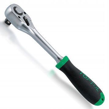 Zdjęcie Grzechotka treszczotka 1/2" 72 zęb&oacute;w 265 mm TOPTUL CJBM1627 CJBM1627,