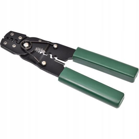 Zdjęcie Zaciskarka 7" 175 mm praska do wtyk&oacute;w konektor&oacute;w i kabli nieizolowanych awg STANDART PLC0701 PLC0701,