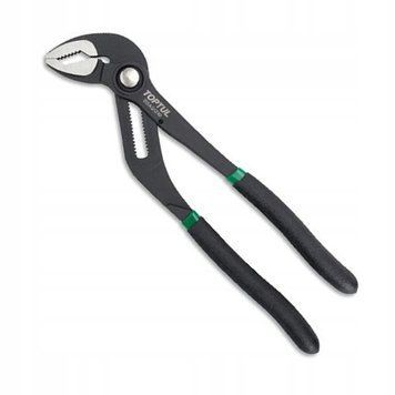 Photo 10" adjustable pliers hydraulic pipe wrench cobra type Pro-Series TOPTUL DDAG1210 DDAG1210,