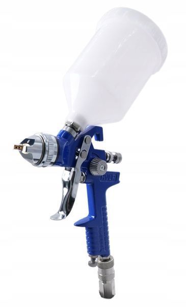 Zdjęcie Pistolet lakierniczy HVLP zestaw filtr 4x dysza 600 ml 1.3 1.7 2.0 2.5 mm AIRKRAFT KIT-H827P1-4 KIT-H827P1-4,