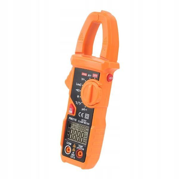 Photo Clamp meter with thermocouple &ndash; PEAKMETER PM2118 PM2118,