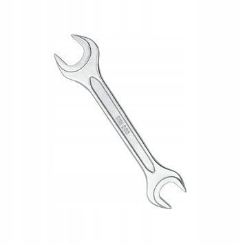 Zdjęcie Klucz płaski dwustronny 27х32 mm CR-V stalowy chromowany mocny STANDART KR2732 KR2732,