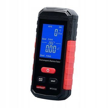 Photo Radiation tester electromagnetic field meter 5G 100&mu;T LCD CE WINTACT WT3122 WT3122,