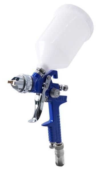 Zdjęcie Pistolet lakierniczy hvlp zestaw reduktor 4x dysza 600 ml 1.4 1.7 2.0 2.5 mm AIRKRAFT KIT-H827P1-5 KIT-H827P1-5,
