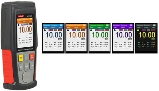 Photo Ultrasonic coating thickness gauge 1&ndash;225 mm WINTACT WT100A WT100A,