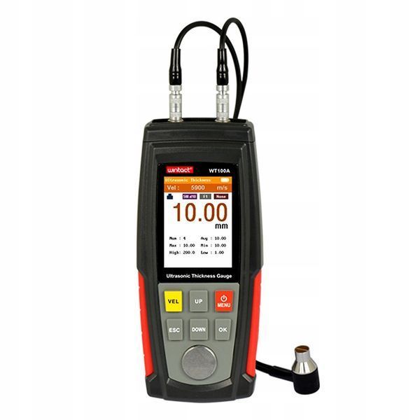 Photo Ultrasonic coating thickness gauge 1&ndash;225 mm WINTACT WT100A WT100A,