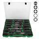 Photo Set of screwdrivers with magnet HEX PH PZ SL SQ 20 pcs TOPTUL GZC2005 GZC2005, view 2,
