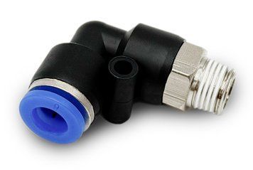 Zdjęcie Złączka pneumatyczna kątowa 6 mm x 1/8" szybkozłączka gz gwint zewnętrzny AIRKRAFT SPL06-01 SPL06-01,
