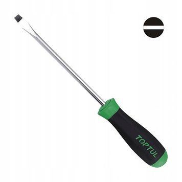 Zdjęcie Wkrętak 5.5 mm SL płaski 150 mm z magnesem śrubokręt 5.5x150 mm TOPTUL FAAB5E15 FAAB5E15,