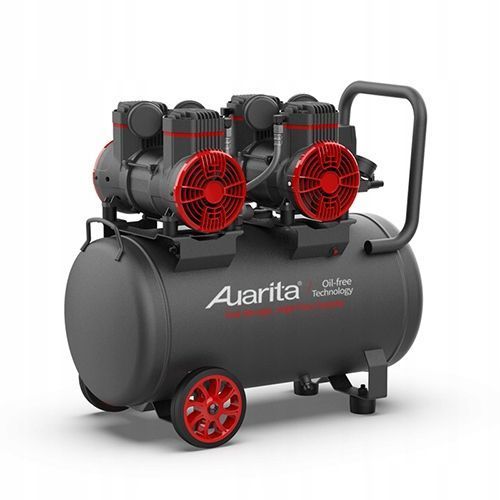 Photo 50l oil-free 4-piston compressor 220v with separator AUARITA 2-1450X2F50-220 2-1450X2F50-220,