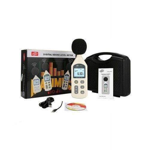 Photo Sound level meter with case &ndash; noise level tester BENETECH GM1357 GM1357,