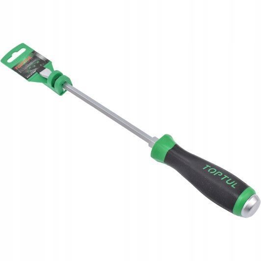 Zdjęcie Wkrętak do pobijania 5.5 mm SL płaski z magnesem śrubokręt 5.5x100 mm TOPTUL FAGB5E10 FAGB5E10,