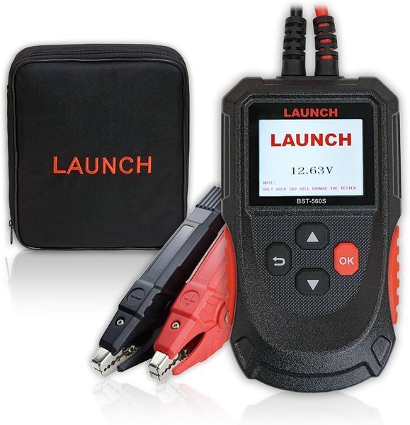 Фото Цифровий тестер-мікрометр для акумуляторів 12V з екраном LCD LAUNCH BST-560S  BST-560S ,