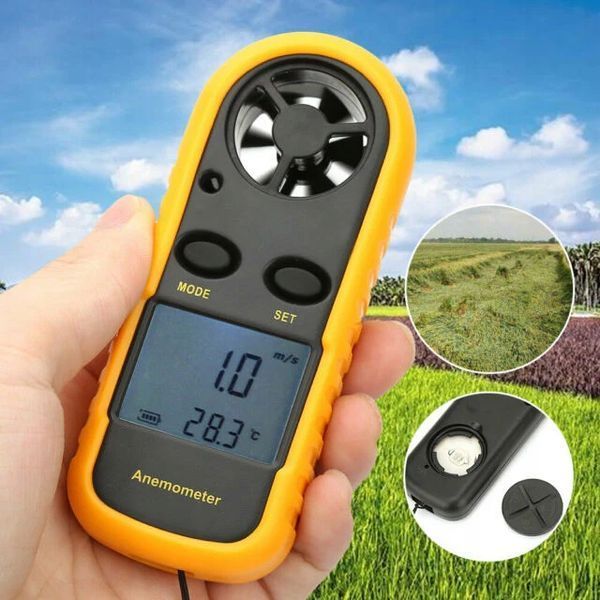 Zdjęcie Anemometr wiatromierz miernik wiatru temperatury pomiar prędkości powietrza BENETECH GM816 GM816,