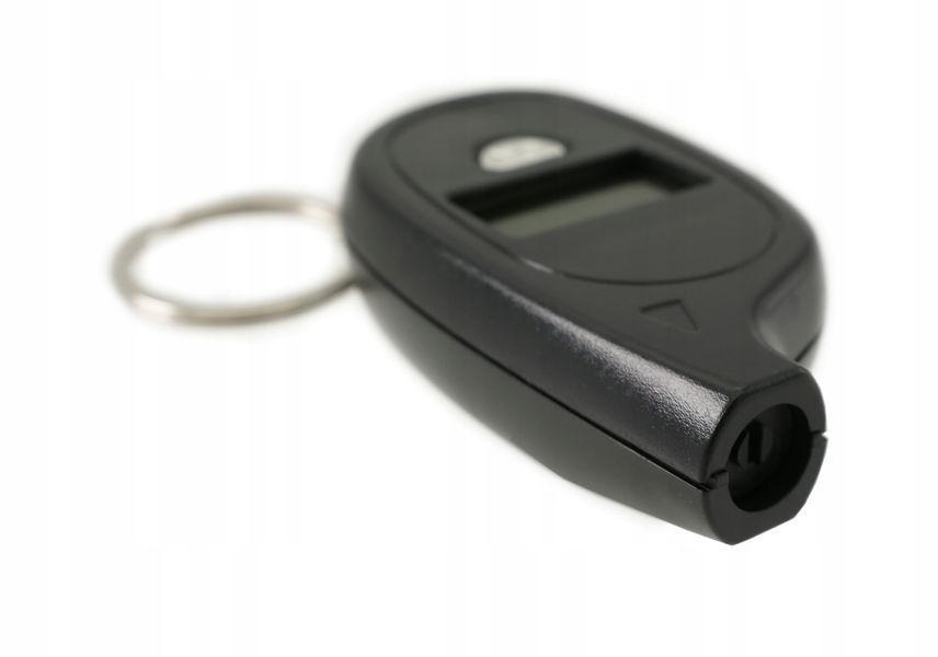 Photo Digital tire pressure gauge 0.20&ndash;10.0 bar keychain AIRKRAFT KTPG0001 KTPG0001,