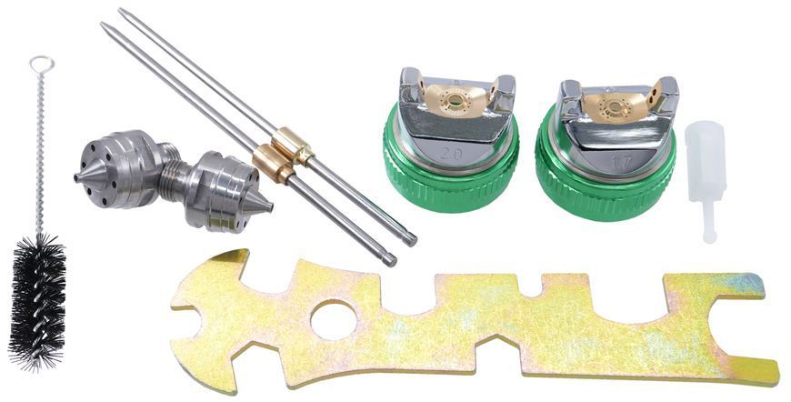 Zdjęcie Pistolet lakierniczy do malowania malarski hvlp 1.4, 1.7, 2.0 mm AIRKRAFT TE2008-1.4-1.7-2.0 TE2008-1.4-1.7-2.0,