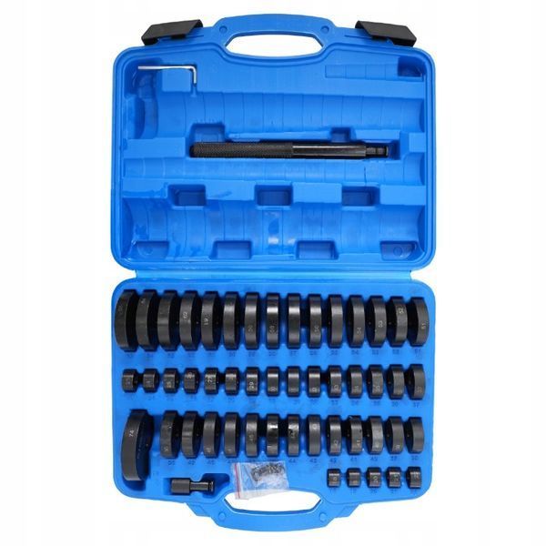 Photo Bushing bearing and seal puller kit 18&ndash;65.74 mm press adapters 52 pcs G.I.KRAFT GI-09-0006 GI-09-0006,