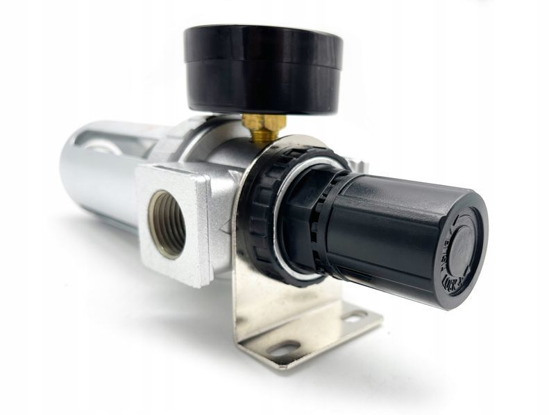 Zdjęcie Filtr powietrza odwadniacz z reduktorem 1/2" osuszacz profi AIRKRAFT AFR804 AFR804,