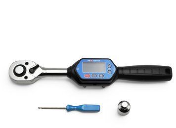 Photo Electronic torque wrench 1/2" 3&ndash;100nm bidirectional double-sided PROTESTER AWM-100 AWM-100,
